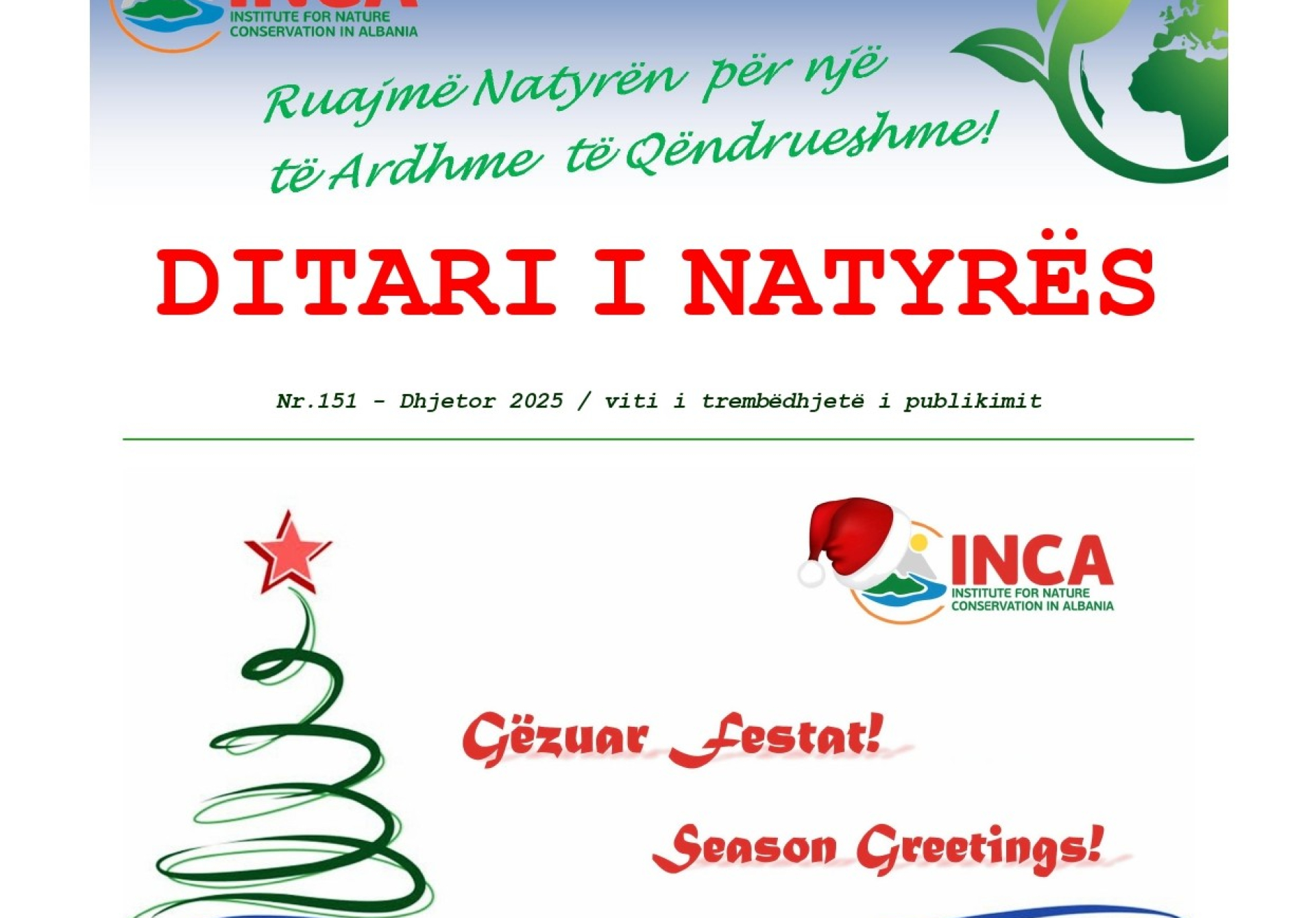 Ditari Natyrës nr.151 - Dhjetor 2025